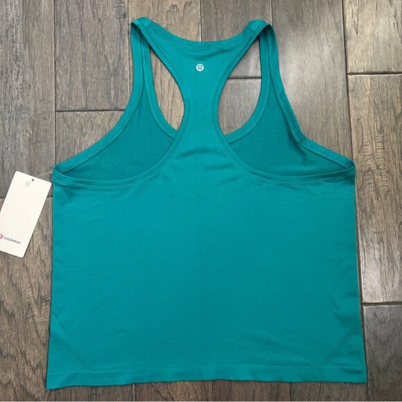 Lululemon NWT Swiftly Tech Racerback Tank Top 2.0 *Waist Length Sonic Teal - Picture 5 of 12